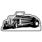 Key Tags - Soft Vinyl - Stock Shape Collection - Hot Rod