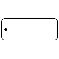 Key Tags - Soft Vinyl - Spot Color Screen Print -... from ASI 80210 Quikey...