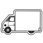 Key Tags - Soft Vinyl - Stock Shape Collection - Truck