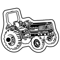 Key Tags - Soft Vinyl - Spot Color Screen Print -... from ASI 80210 Quikey...