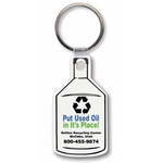 Key Tags - Soft Vinyl - Oil Bottle