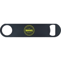7." x 1.75" black stainless steel speed bottle opener.... from ASI 62677...