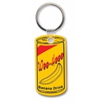 Key Tags - Soft Vinyl - Stock Shape Collection- Beverage Can