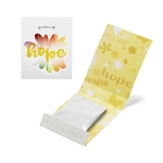Yellow Garden of Hope Seed Matchbook