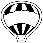 Magnets - Stock Shape Collection - Air Balloon
