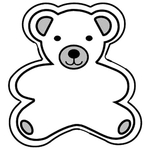 Magnets - Stock Shape Collection - Bear