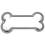Magnets - Stock Shape Collection - Dog Bone