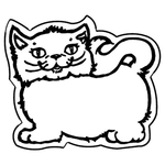 Magnets - Stock Shape Collection - Cat