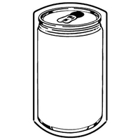 Magnets - Stock Shape Collection. Pop can shaped.... from ASI 80210 Quikey...