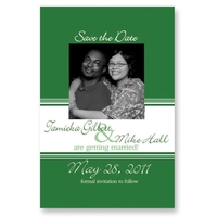 Magnet - 2 x 3" Save the Date Rectangle - Full... from ASI 80210 Quikey Mfg...