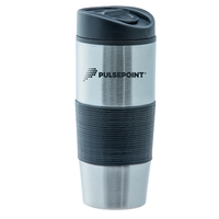 16 oz double wall insulated travel tumbler with slide 2 sip... from ASI 74245...