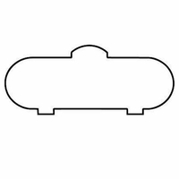 Magnets - Stock Shape Collection - Full Color. Propane tank shaped.... from...