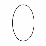 Magnets - Stock Shape Collection - Full Color - Oval