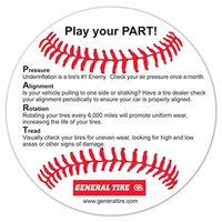 Magnet - 4" Round - Full Color... from ASI 80210 Quikey Mfg Co Inc / Quikey Line