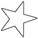 Magnets - Stock Shape Collection - Full Color - Star