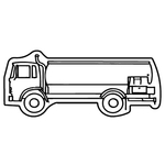 Magnets - Stock Shape Collection - Full Color - Oil Truck