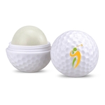 Golf Ball Shaped Lip Balm Moisturizer Container