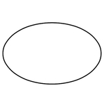 Magnets - Stock Shape Collection - Full Color - Oval