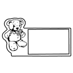 Magnets - Stock Shape - Full Color - Bear in Rectangle