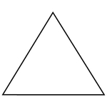 Magnets - Stock Shape Collection - Full Color - Triangle