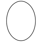 Magnets - Stock Shape Collection - Full Color - Oval