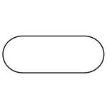 Magnets - Stock Shape Collection - Full Color - Oval