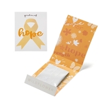 Orange Ribbon Garden of Hope Seed Matchbook