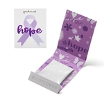 Purple Ribbon Garden of Hope Seed Matchbook