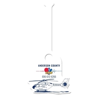 Custom shape ID pals plastic identification tag.... from ASI 56100 Gemini Ind...