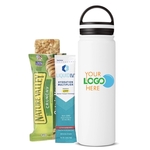 Low Minimum -Stainless Bottle with Granola & Liquid IV Stick