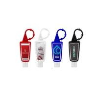 Citrus Scent Hand Sanitizer Gel with Silicone Holder, 1 oz.