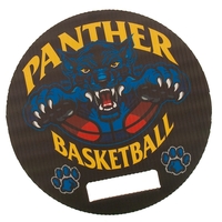 11 in round hand held sign.... from ASI 77280 Pepco Poms