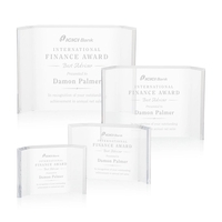 The freestanding Acrylic Aylmer Award beautifully frames your words of...