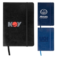 Leather notebook crafted with high-performance polyurethane (PU) covers for...