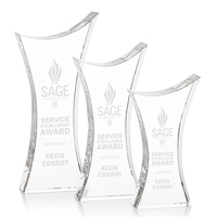 The hourglass shape of the Optical Crystal Keighley award brings an... from...