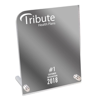 Desk mirror made of acrylic.... from ASI 72521 Morris Magnets / Laser Cuts