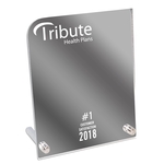 Acrylic Laser Etched Desk Mirror