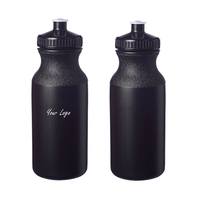 Push Cap Water Bottle, 20 oz