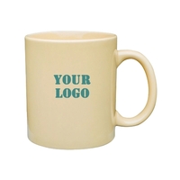 11 oz. Colored ceramic mug plus free 1 color silkscreen imprint... from ASI...