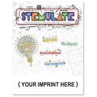 Stress Reliever: Combo Adult Coloring and Puzzle Book - STEMULATE.... from...