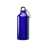 Aluminum Water Bottle with Carabiner, 20 oz.