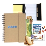 Eco Friendly Journal with Snacks