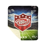 Sublimated Mink Sherpa Plush Blanket 60" x 80"