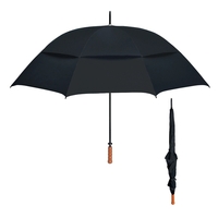 Vented, windproof umbrella withstands wind gusts up to 55 mph.... from ASI...