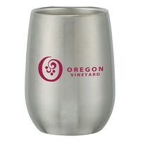 Stainless Steel Stemless Wine Glass... from ASI 61125 Hit Promotional...