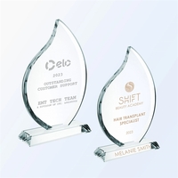 Starfire Glass Flame Award... from ASI 31517 Admart Products / Admart Line