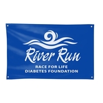 3' H x 5' W Fabric Banner (DOUBLE SIDED)