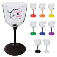 7 oz. Plastic Wine Glass. PICK-A-BOWL & PICK-A-STEM SERIES! 8... from ASI...