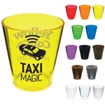 1.5 oz. Colored Plastic Shot Glass