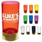 1.5 oz. Colored Plastic Shotgun Shell Shot Glass